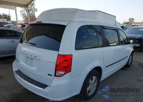 2013 Dodge Grand Caravan Sxt z USA, uszkodzony, nr VIN 2C4RDGCG2DR536621